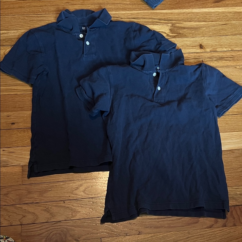 Classic GAP Navy Kids Polo Shirt Large kids school uniform - Picture 1 of 2